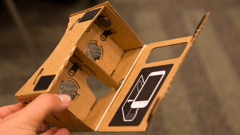 Illustration for article titled Google Cardboard Turns Your Android Into a DIY Virtual Reality Headset